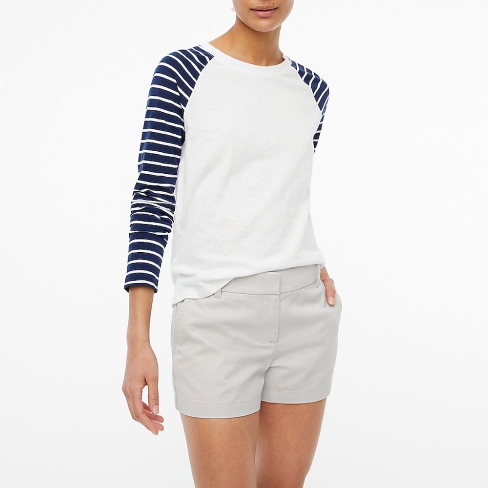 JCREW gray khaki shorts